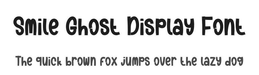 Smile Ghost Display Font by creativeletter — Display Font