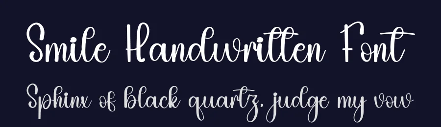 Smile Handwritten Font by inermediaSTUDIO — Script Handwritten Font — thumbnail 2