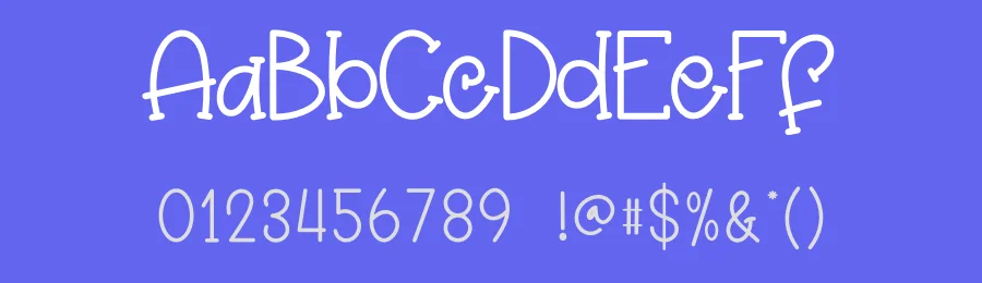 Smile Happy Display Font by creativeletter — Display Font — thumbnail 3