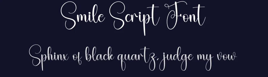 Smile Script Font by creativeletter — Script Handwritten Font — thumbnail 2