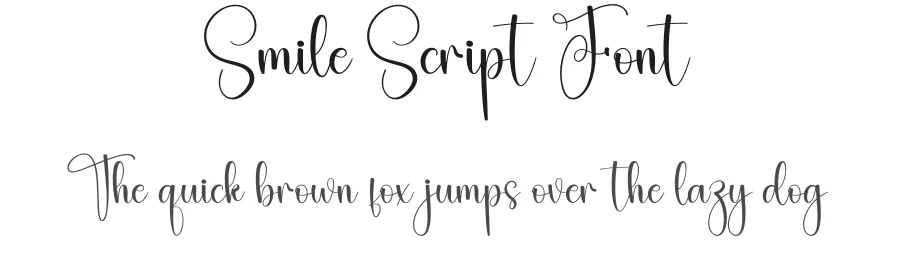 Smile Script Font by creativeletter — Script Handwritten Font