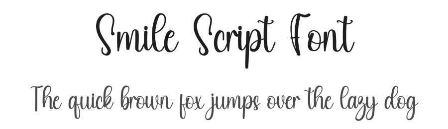 Smile Script Font by inermediaSTUDIO — Script Handwritten Font