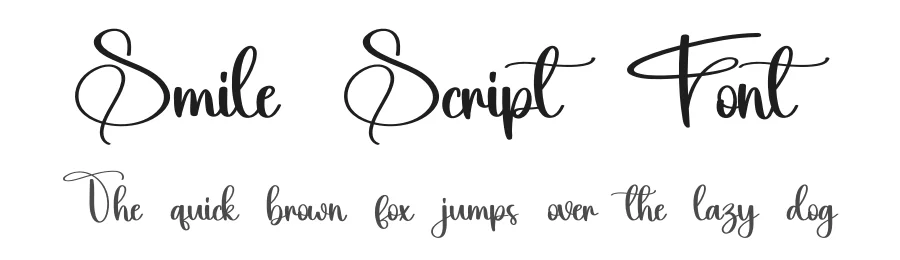 Smile Script Font by creativeletter — Script Handwritten Font
