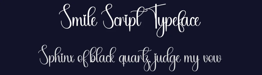 Smile Script Typeface by andikastudio — Script Handwritten Font — thumbnail 2
