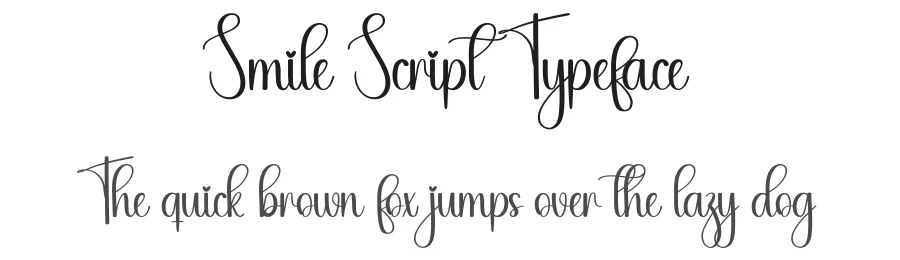 Smile Script Typeface by andikastudio — Script Handwritten Font