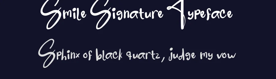 Smile Signature Typeface by andikastudio — Script Handwritten Font — thumbnail 2