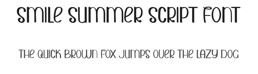 Smile Summer Script Font by inermediaSTUDIO — Script Handwritten Font