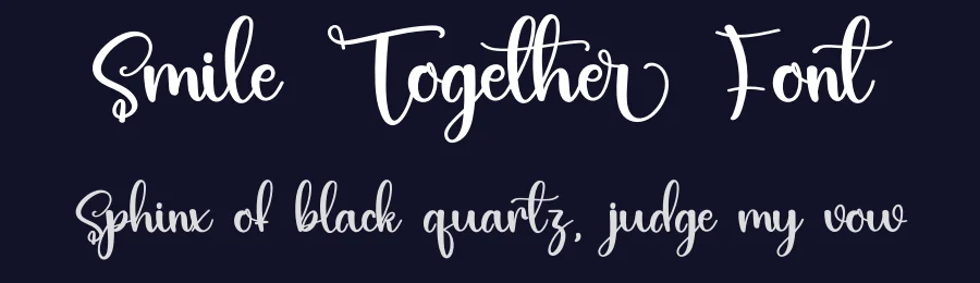 Smile Together Font by inermediaSTUDIO — Script Handwritten Font — thumbnail 2