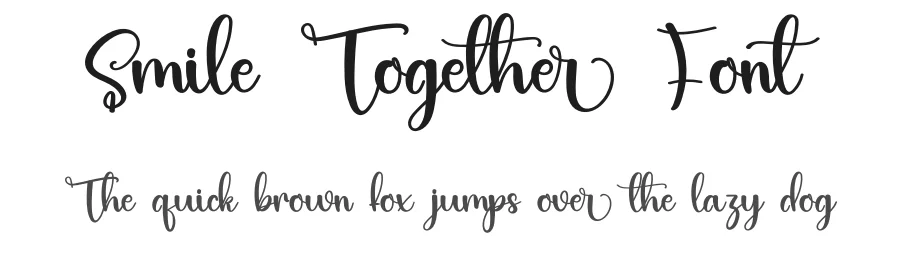 Smile Together Font by inermediaSTUDIO — Script Handwritten Font
