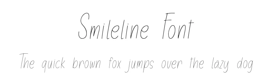 Smileline Font by qwrtype — Display Font