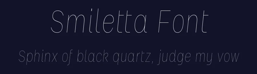 Smiletta Font by Akbartype — Sans Serif Font — thumbnail 2