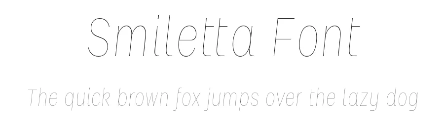 Smiletta Font by Akbartype — Sans Serif Font