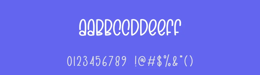 Smiley Children Display Font by creativeletter — Display Font — thumbnail 3
