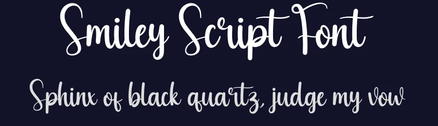 Smiley Script Font by andikastudio — Script Handwritten Font — thumbnail 2