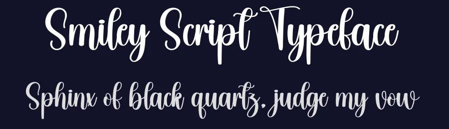 Smiley Script Typeface by andikastudio — Script Handwritten Font — thumbnail 2