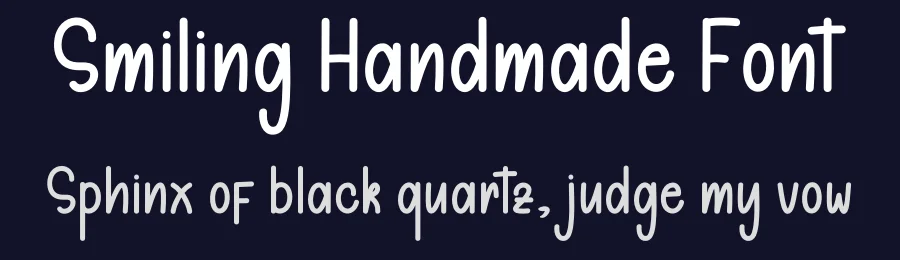 Smiling Handmade Font by freshtypeink — Script Handwritten Font — thumbnail 2