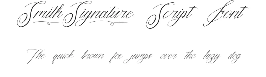 Smith Signature Script Font by RaisProject — Script Handwritten Font