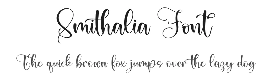 Smithalia Font by letterfabric — Script Handwritten Font