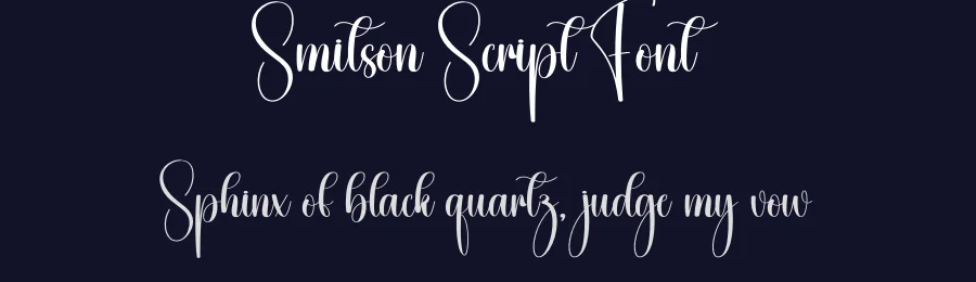 Smitson Script Font by creativeletter — Script Handwritten Font — thumbnail 2