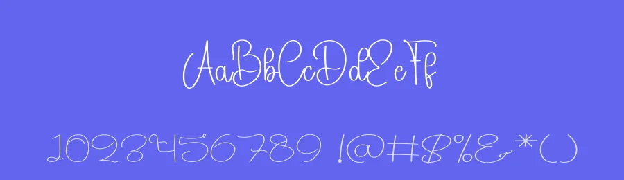Smitten – Simple Handwritten Font by freshtypeink — Script Handwritten Font — thumbnail 3