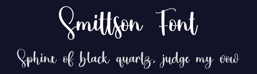 Smittson Font by creativeletter — Script Handwritten Font — thumbnail 2