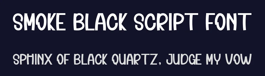 Smoke Black Script Font by inermediaSTUDIO — Display Font — thumbnail 2