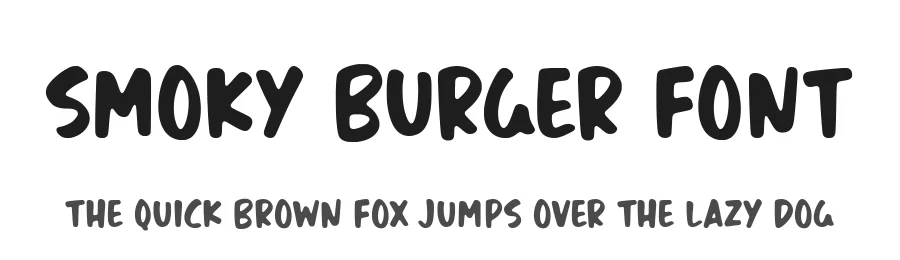 Smoky Burger Font by Timur type — Decorative Font