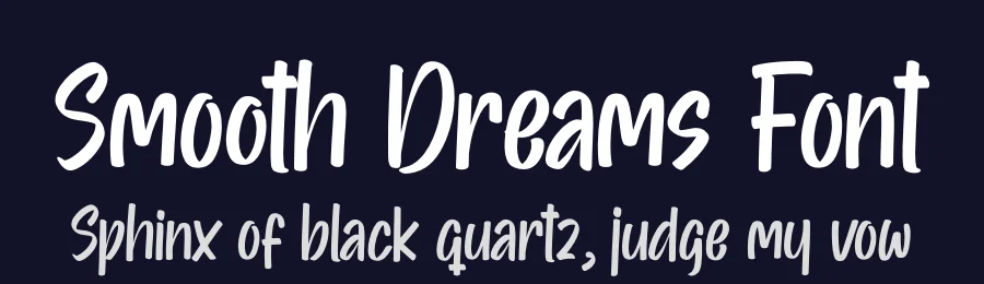 Smooth Dreams Font by letterenastudios — Script Handwritten Font — thumbnail 2