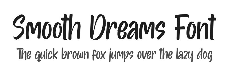 Smooth Dreams Font by letterenastudios — Script Handwritten Font