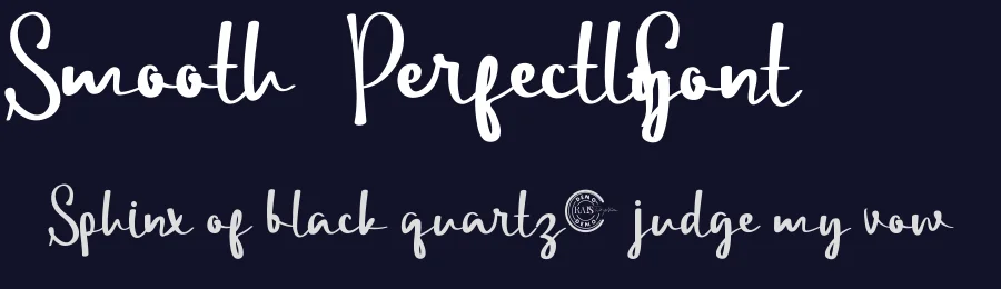 Smooth Perfectly Font by RaisProject — Script Handwritten Font — thumbnail 2