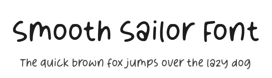 Smooth Sailor Font by Timur type — Script Handwritten Font