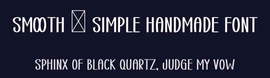 Smooth – Simple Handmade Font by freshtypeink — Display Font — thumbnail 2