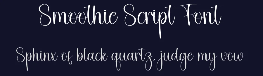 Smoothie Script Font by creativeletter — Script Handwritten Font — thumbnail 2