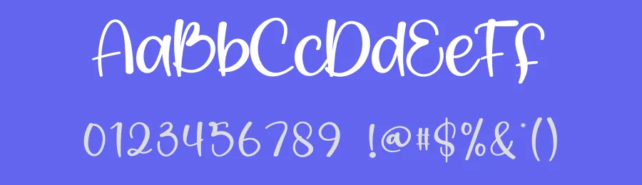 Smoothies Script Font by creativeletter — Display Font — thumbnail 3