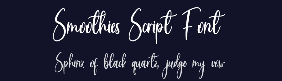 Smoothies Script Font by inermediaSTUDIO — Script Handwritten Font — thumbnail 2