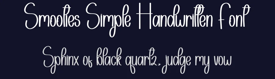 Smooties Simple Handwritten Font by andikastudio — Display Font — thumbnail 2