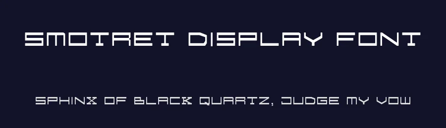 Smotret Display Font by Konstantinas Ladauskas — Display Font — thumbnail 2
