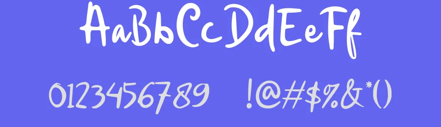 Snack Break Fun Script Font by Littlehand — Decorative Font — thumbnail 3