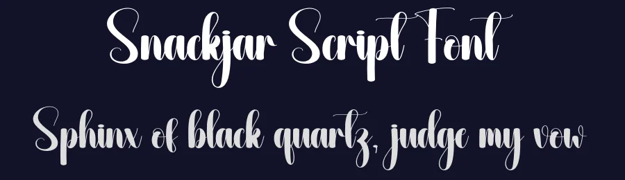 Snackjar Script Font by creativeletter — Script Handwritten Font — thumbnail 2