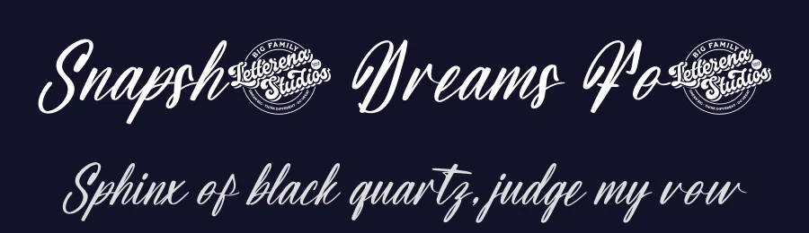 Snapshot Dreams Font by letterenastudios — Script Handwritten Font — thumbnail 2