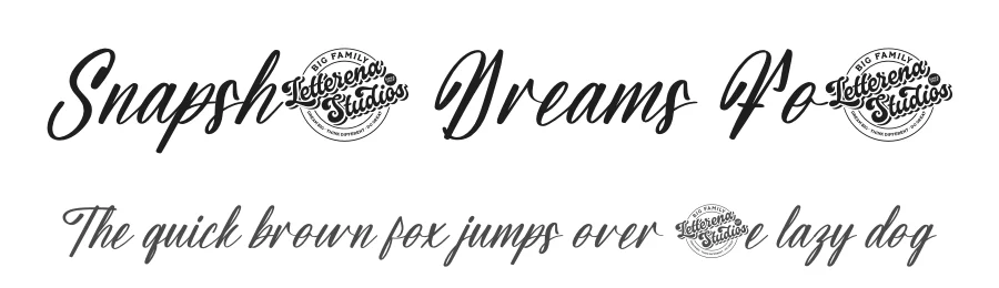 Snapshot Dreams Font by letterenastudios — Script Handwritten Font