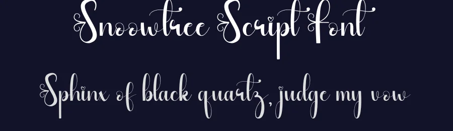 Snoowtree Script Font by andikastudio — Script Handwritten Font — thumbnail 2