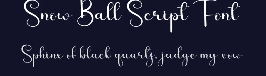 Snow Ball Script Font by andikastudio — Script Handwritten Font — thumbnail 2