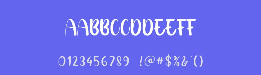 Snow Bubbles Display Font by andikastudio — Script Handwritten Font — thumbnail 3