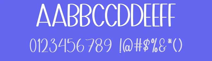 Snow People Handcrafted Font by freshtypeink — Display Font — thumbnail 3