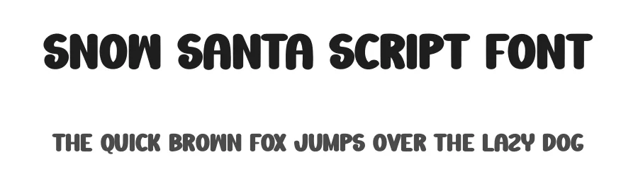 Snow Santa Script Font by creativeletter — Display Font
