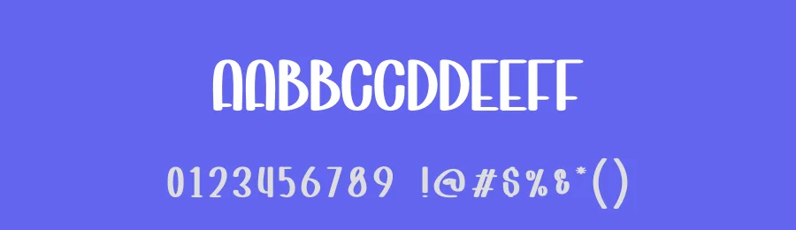 Snow Winter Display Font by creativeletter — Display Font — thumbnail 3