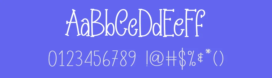Snow Winter Display Font by andikastudio — Display Font — thumbnail 3