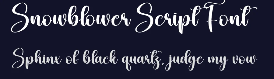 Snowblower Script Font by andikastudio — Script Handwritten Font — thumbnail 2