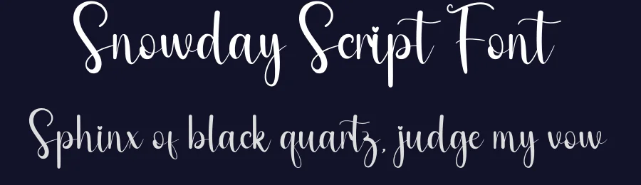 Snowday Script Font by andikastudio — Script Handwritten Font — thumbnail 2